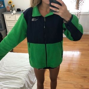 Boys fleece north face jacket